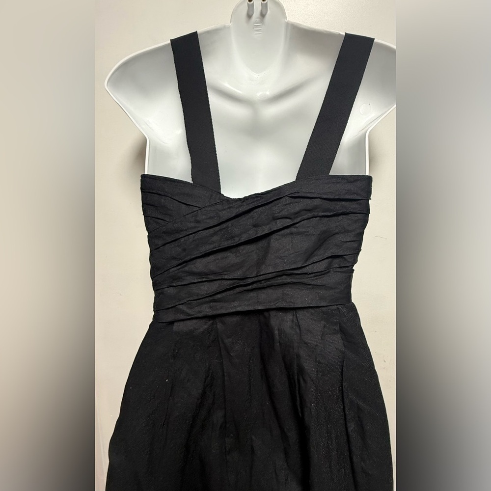 J. Crew Black Ruched Sheath Mini Dress - Picture 5 of 9